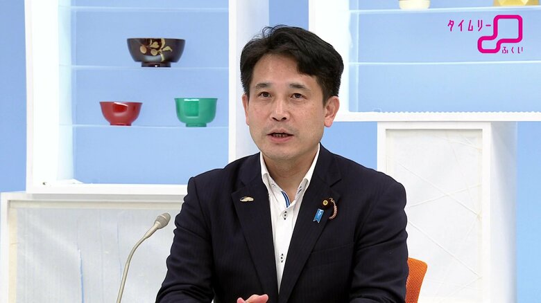 福井県選出の滝波宏文参議院議員