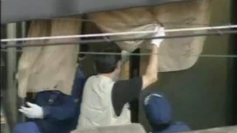 警察の現場検証（2005年）