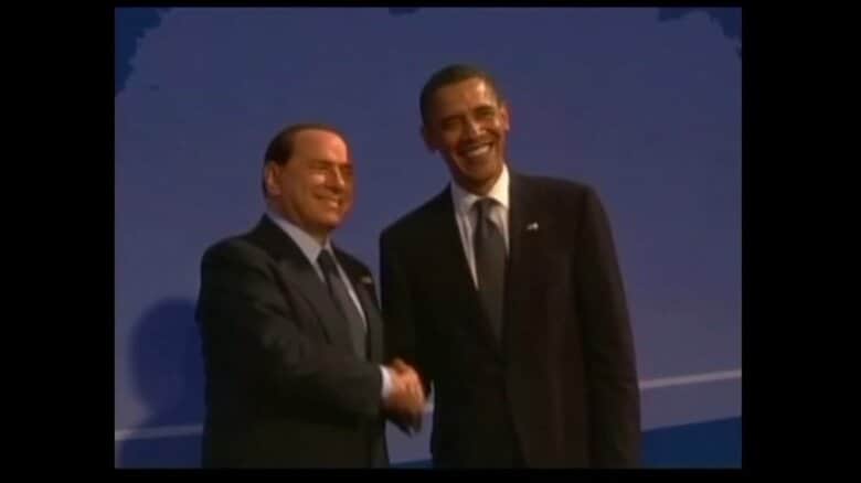 オバマ大統領と握手