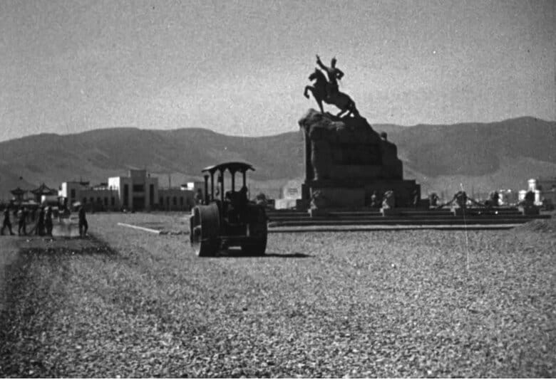スフバートル広場（1946年頃）