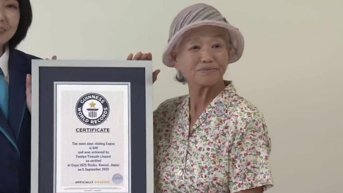 万博おばあちゃん」山田外美代さんが『万博を訪れた最多日数＝648日