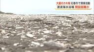 大量のカキ殻漂着で今年も渡波海水浴場開設困難か　住民たちが清掃活動〈宮城・石巻市〉