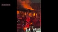 未明に新潟駅近くで飲食店兼住宅など3棟焼く火事　1人死亡　80代男性と連絡とれず「赤い炎で黒い煙が…」　新潟・中央区