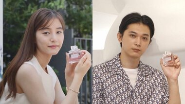 吉沢亮「香りは大事」新作フレグランスを堪能 新木優子らもディオールの装いで登場