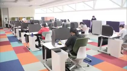 教材もコピー機も使えるほか進路の相談も…岡山市の企業がオフィスを土日祝限定で「自習室」を提供【岡山】