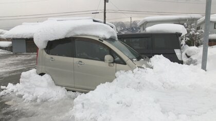 雪に埋もれた車から男性遺体　周囲には65センチもの雪　運転席でドアに寄りかかった状態で発見