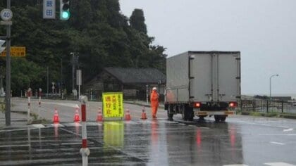 国道8号や国道160号などの一部区間、雨量が規制値に達した場合に「通行止め」へ　9日昼前にかけて激しい雨の予想　先月は28時間超の規制も