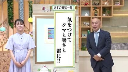 【福島県・6月13日の天気】晴れ間に潜む雷雲！週末は久しぶりの暑さと空の急変に要警戒