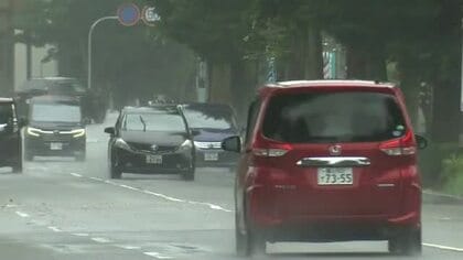 南砺市で観測史上1位の大雨　JR城端線は砺波～城端間で終日運休に