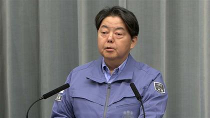 林官房長官「感謝の意を表したい」　金正恩総書記から岸田首相に見舞いメッセージ　能登半島地震を受けて