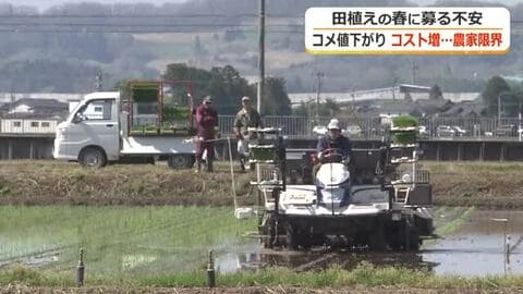 「このままではコメ作りを続けていけない」田植えの春に農家は不安　燃料代が…肥料代が…中東情勢で生産コストが急上昇もコメ価格は下落　福井