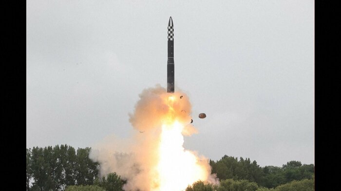 北朝鮮メディアが公開した「火星18型」