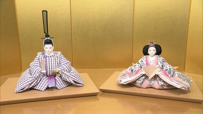 出来上がったひな人形