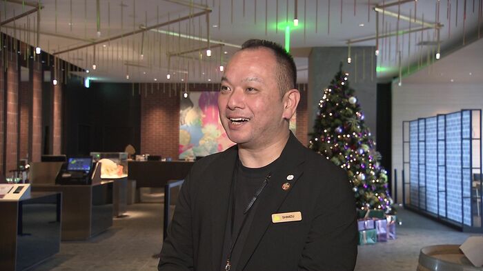 「軒並みキャンセル」と語る清水宿泊支配人