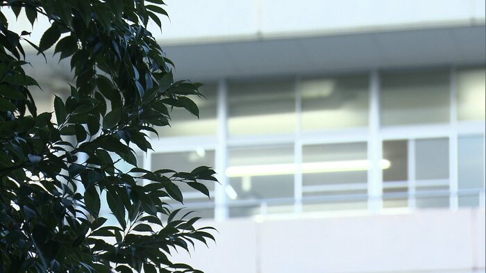 長時間にわたって机を学校から運び出していた