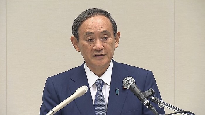 菅義偉氏 総裁選出馬会見