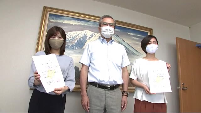 住本結花アナ・森尾絵美里アナ 交通安全アドバイザーに <岩手県>