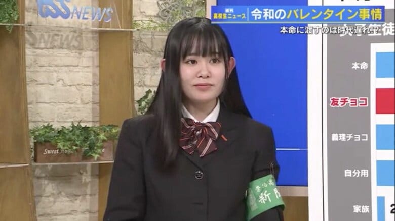 「本命チョコ」は時代遅れ？高校生のバレンタイン事情　同性への「友チョコ」主流に　一方の男子生徒「ほしいに決まっている！」8割がチョコレートを求める調査結果【広島発】｜FNNプライムオンライン