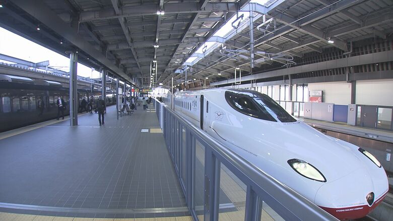 西九州新幹線の「全線フル規格化」問題　難色示す佐賀県の負担軽減へJR九州が国交省事務次官と面会へ｜FNNプライムオンライン