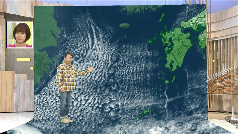 気象衛星が捉えたハートマークのような“謎の渦”…日本近くに「2つの渦」で気温差拡大のワケ｜FNNプライムオンライン