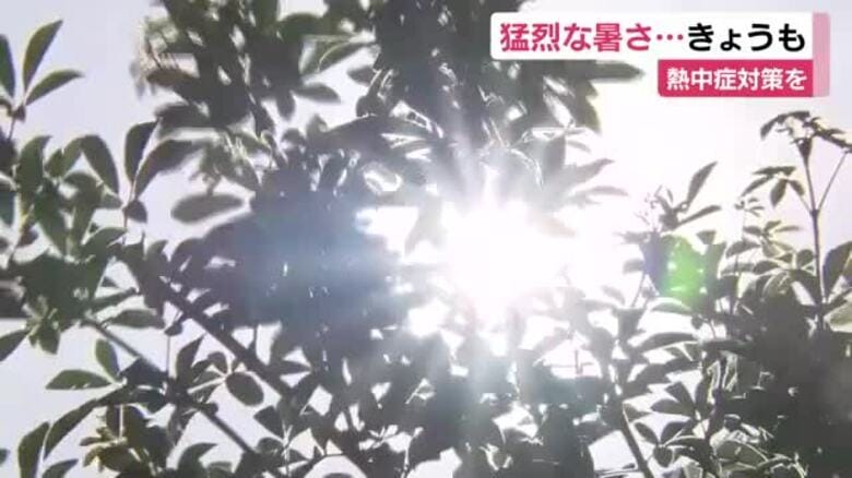 静岡県内に7日連続で熱中症警戒アラート　厳しい残暑…猛烈な暑さは22日も｜FNNプライムオンライン