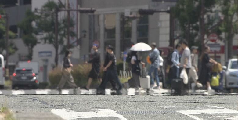 高気圧に覆われ晴れて気温上昇　最高気温は長野などで真夏日に迫る28度の予想　こまめな水分補給を　｜FNNプライムオンライン