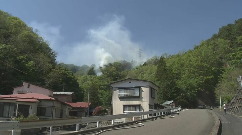 【速報】岩手・大槌町山林火災　「山林から煙が見える」通行人から通報　新たな火災発生　消火活動中（5月6日午後2時30分時点）｜FNNプライムオンライン