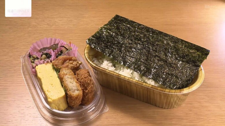 “後乗せスタイル”も…「のり弁」に新しい波　コンビニから老舗までこだわり強めの舞台裏｜FNNプライムオンライン