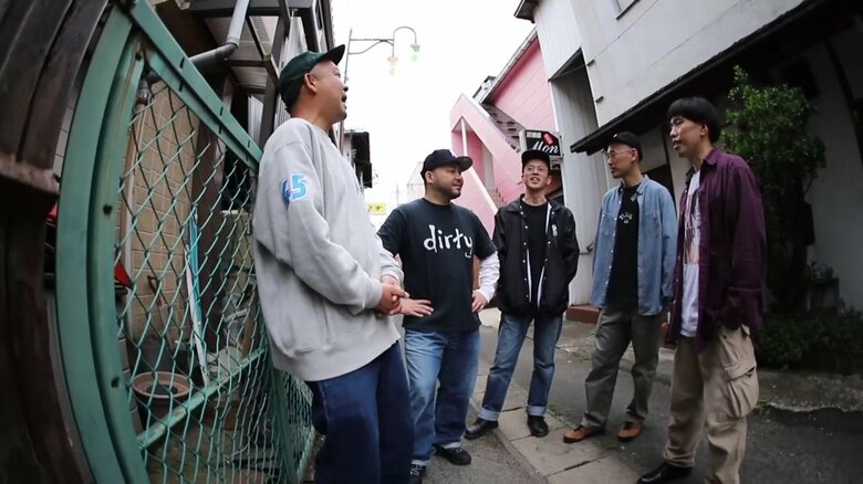 岩手・花巻市で活動を続けるヒップホップグループ「BIG-RE-MAN(ビックリマン)」のメンバー5人