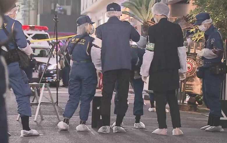 10月2日発生した飛び降り事故現場 歌舞伎町