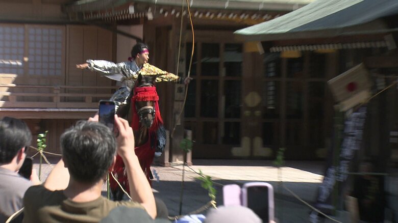 力強い走りで観客を魅了した