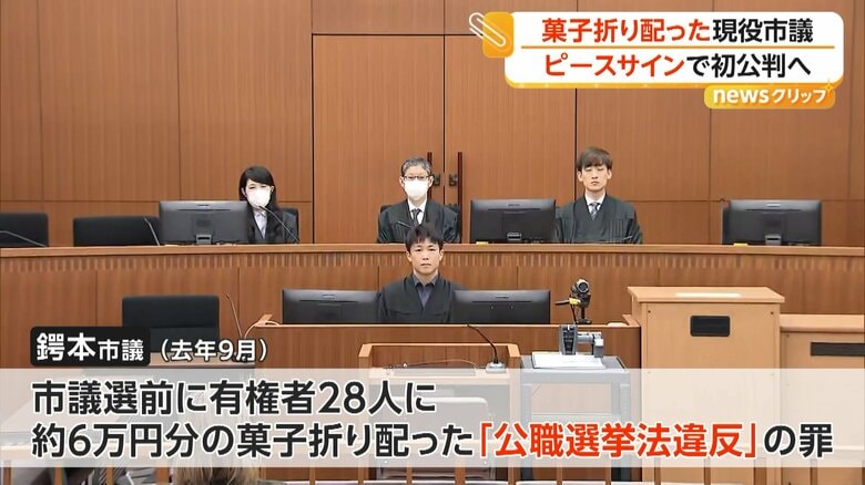 13日に行われた初公判