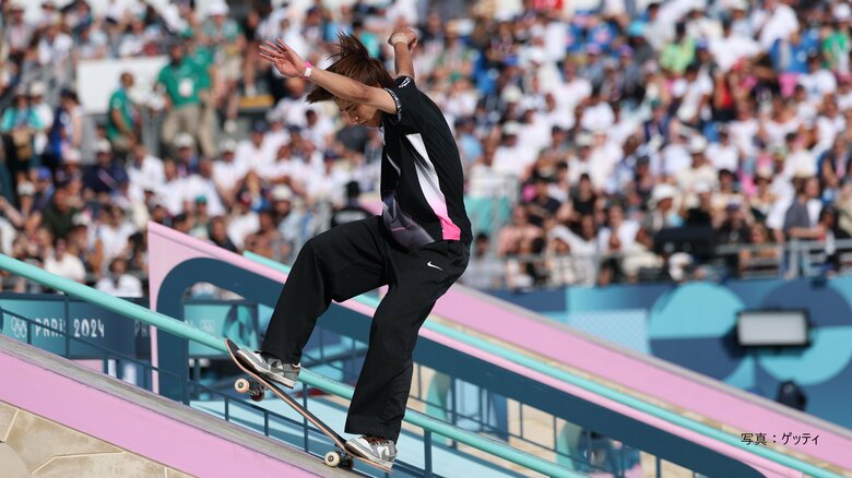 決勝トリック1回目での堀米選手