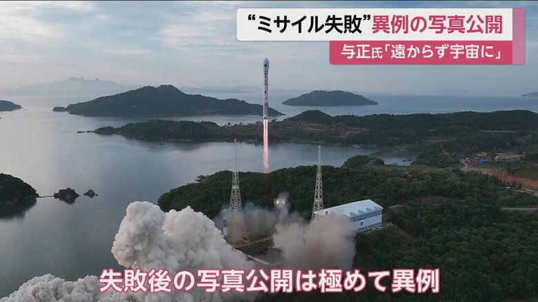 公開された写真（朝鮮中央通信）