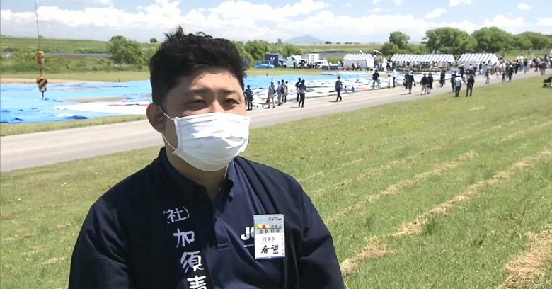 加須青年会議所　理事長　遊泳班リーダー　奈良和哉さん