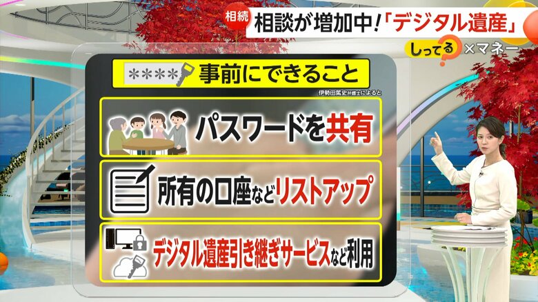 デジタル遺産を相続するために、事前にできること