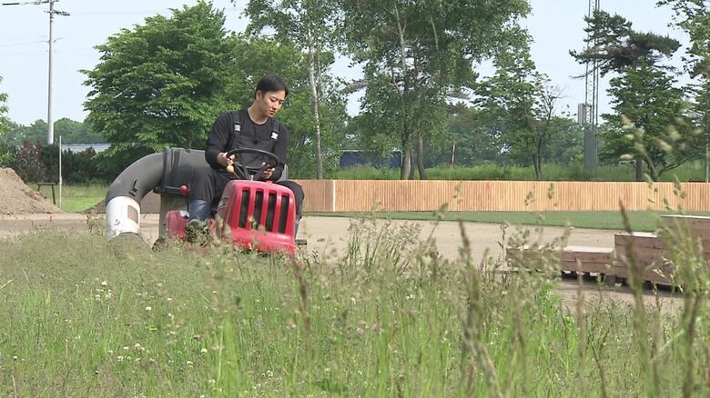 1年ほど前から着手し手作りで完成させた