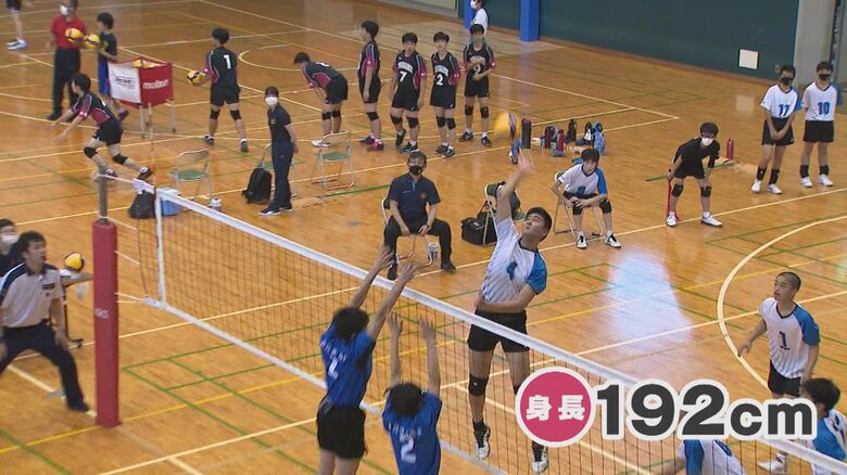 中学3年生で身長192cm