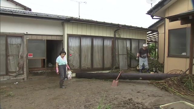2階に避難するも押し寄せる濁流に生きた心地がしなかった