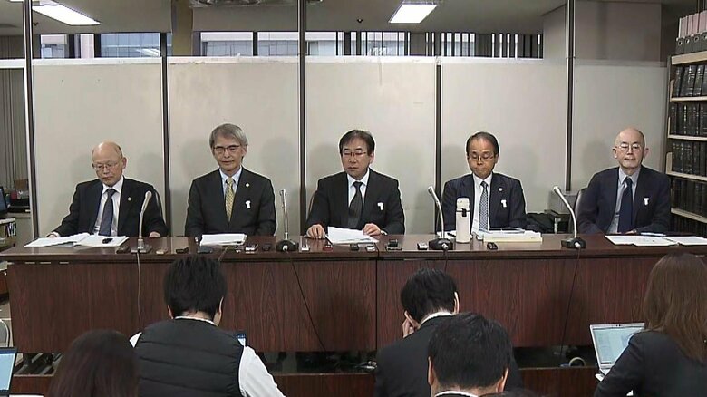元裁判官らの会見　2025年12月3日