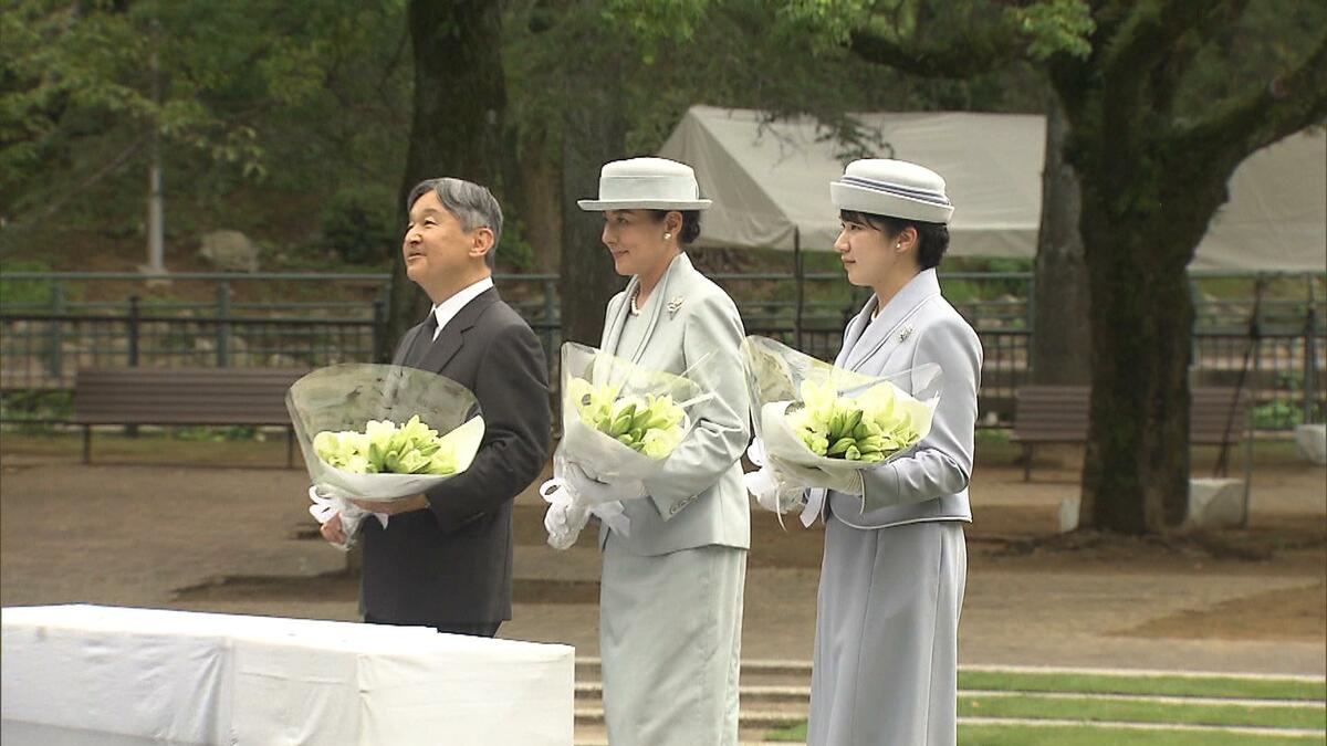 愛子さま ご両親と長崎訪問 平和への思い新たに…両陛下は「国民文化祭
