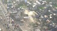 住人の1人と連絡取れず…岐阜県大垣市のアパートで火災 火元とみられる1階の部屋から性別不明の遺体見つかる