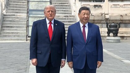 【専門家分析】外交・経済面での日本への影響は？友好ムードの米中首脳会談　トランプ大統領を“熱烈歓迎”