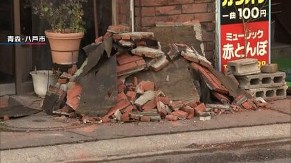 震度6強地震で計35人けが　六ヶ所村・再処理工場の燃料プールから100リットル以上の水が溢れる　放射性物質の漏洩なし