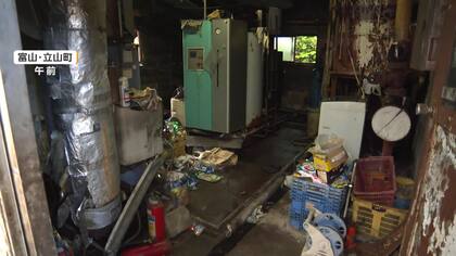 体重105㎏のオス…大型クマと出勤した従業員が鉢合わせ　建物内に居座る　緊急銃猟から13分で駆除　富山・立山町