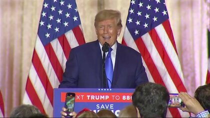 「I'M BACK!」トランプ前大統領がSNSへの投稿を再開　アカウント凍結以来初めて、約2年ぶりに