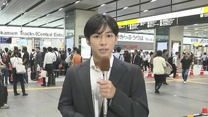 「今日中に移動したい」と話す人も…東海道新幹線が運転見合わせ　その後「運転取りやめ」に