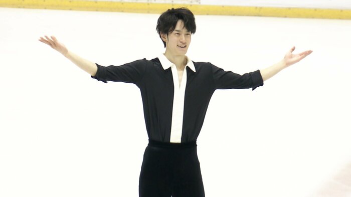 「自分が楽しんでいることを感じてほしい」という山本(9月中部選手権SP)