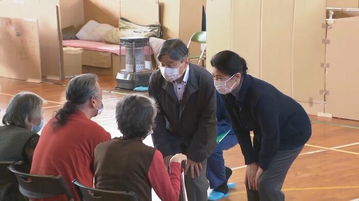 能登半島地震の被災者をお見舞いされた 2024年4月