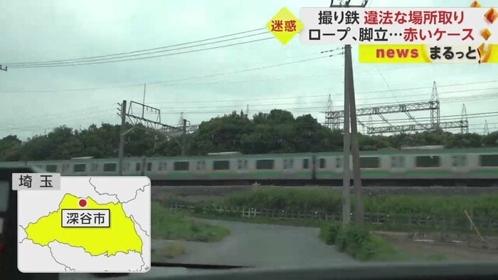 JR東日本の鉄道が走る、埼玉・深谷市